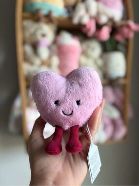Jellycat Colette Heart Macaron - Authentic & BNWT